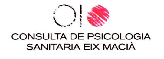 Consulta Psicologia Eix Macia